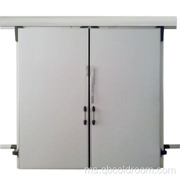 Pintu gelongsor pembukaan dua kilang untuk bilik sejuk